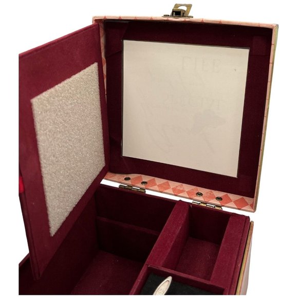 Photo Top Velvet Lined Jewelry Music Box Aunt That's What Friends Are For Song - Picture 5 of 14